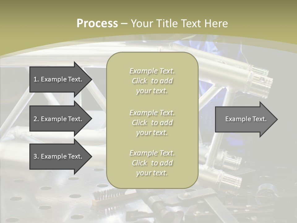 Laborer Helmet Steel PowerPoint Template