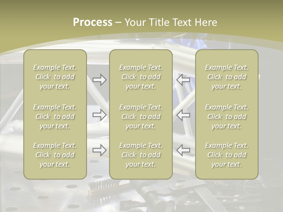 Laborer Helmet Steel PowerPoint Template
