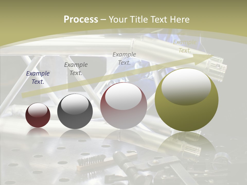 Laborer Helmet Steel PowerPoint Template