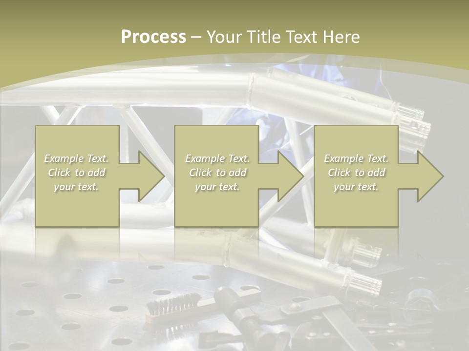 Laborer Helmet Steel PowerPoint Template