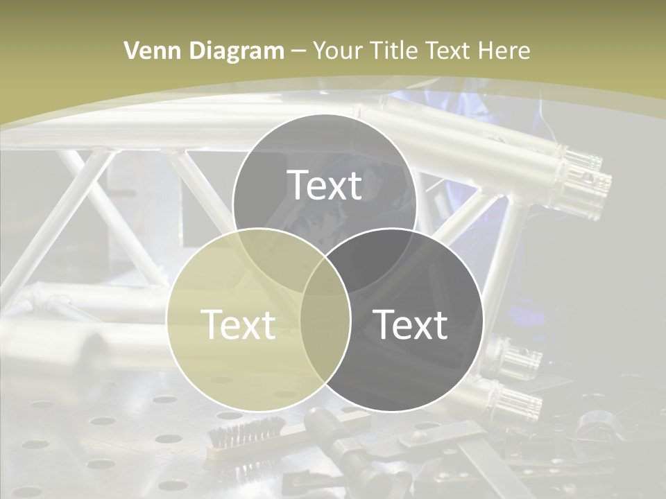 Laborer Helmet Steel PowerPoint Template