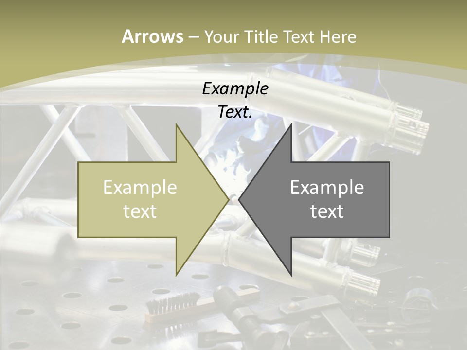 Laborer Helmet Steel PowerPoint Template