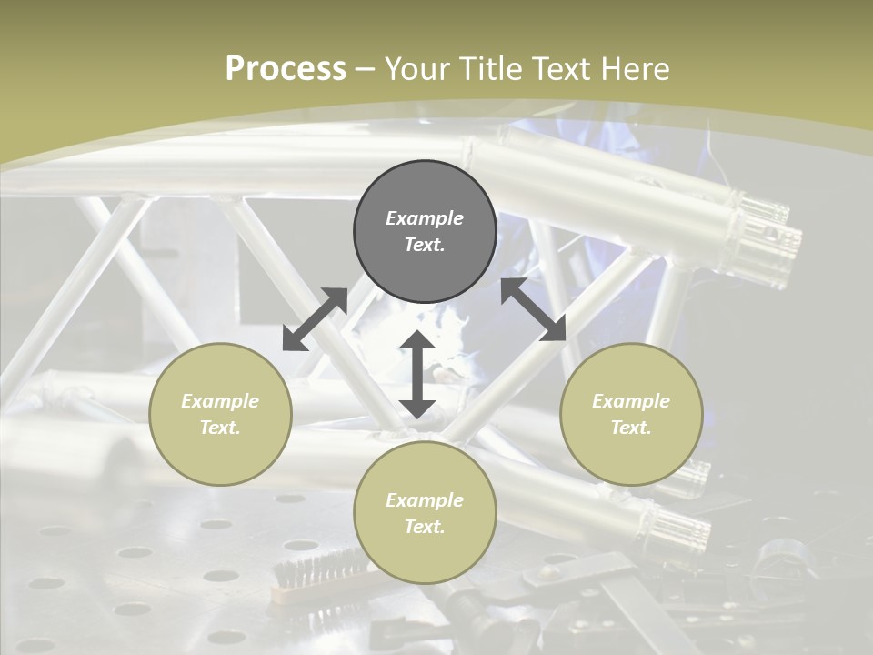 Laborer Helmet Steel PowerPoint Template