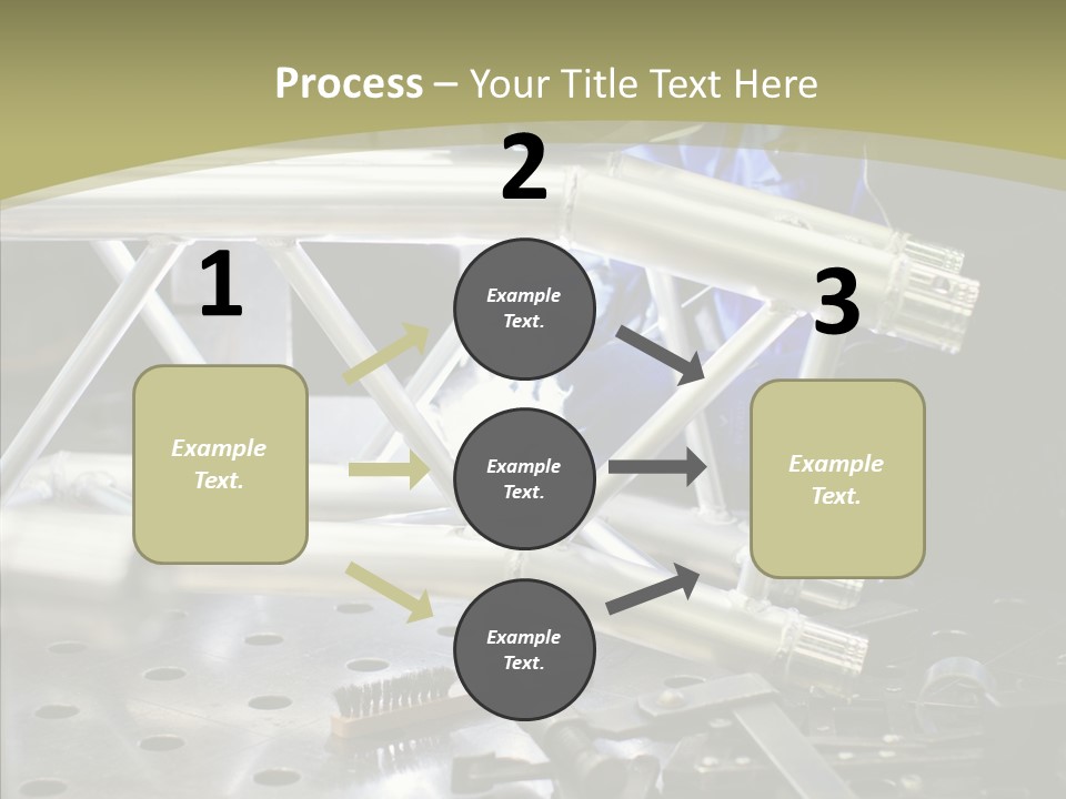 Laborer Helmet Steel PowerPoint Template