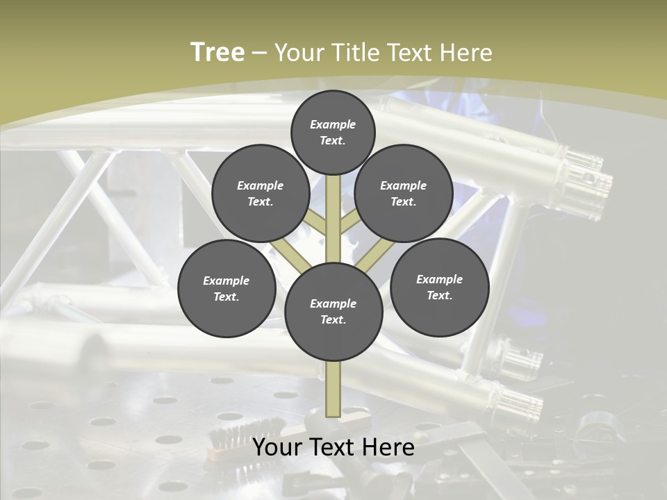 Laborer Helmet Steel PowerPoint Template