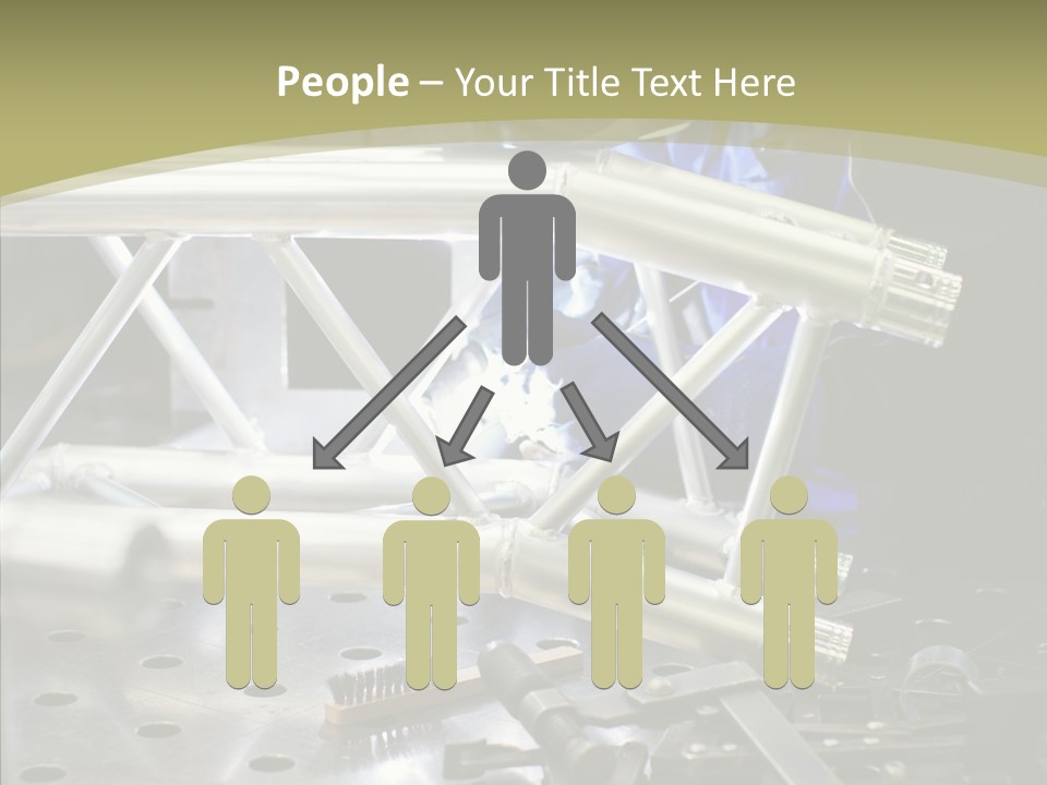 Laborer Helmet Steel PowerPoint Template