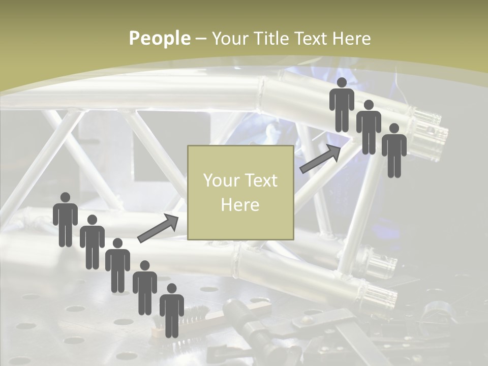 Laborer Helmet Steel PowerPoint Template