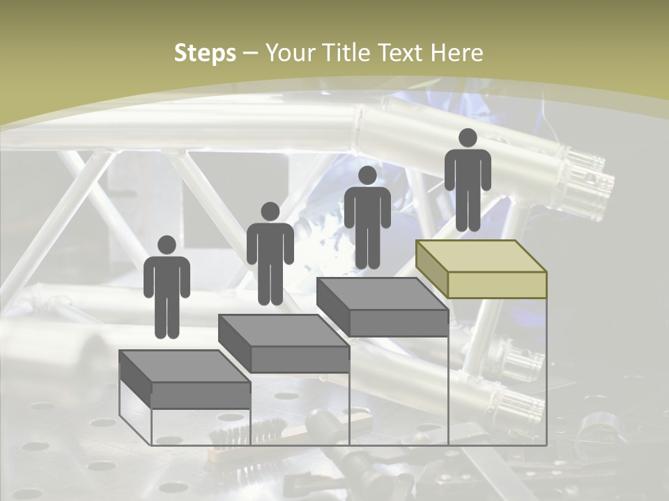 Laborer Helmet Steel PowerPoint Template