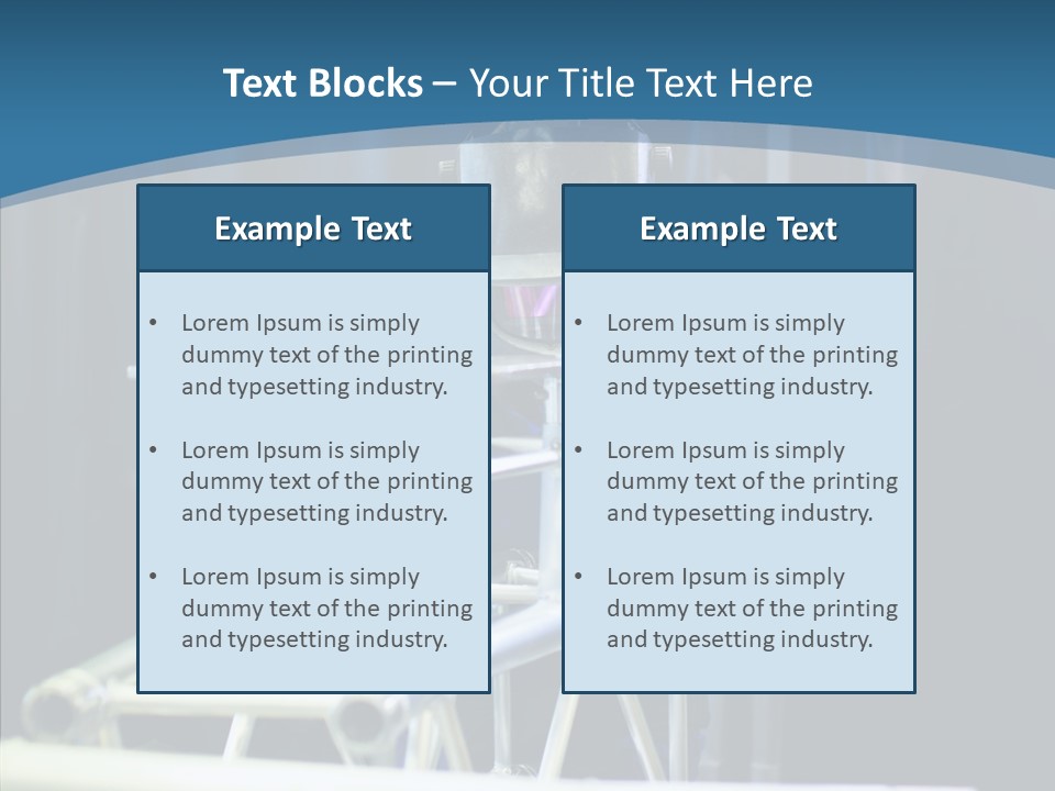 Mask Material Protective PowerPoint Template