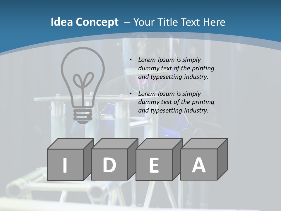 Mask Material Protective PowerPoint Template