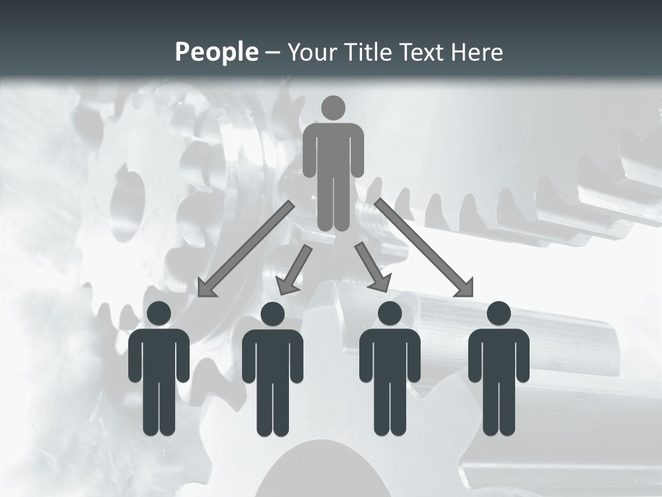 Profe Ional Itting People PowerPoint Template