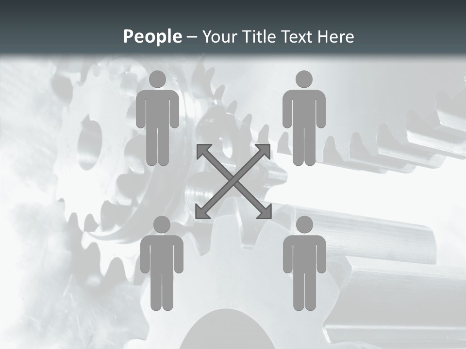 Profe Ional Itting People PowerPoint Template