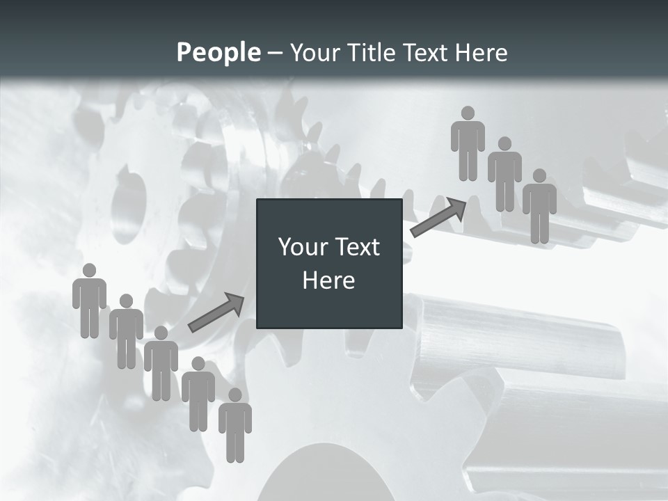 Profe Ional Itting People PowerPoint Template
