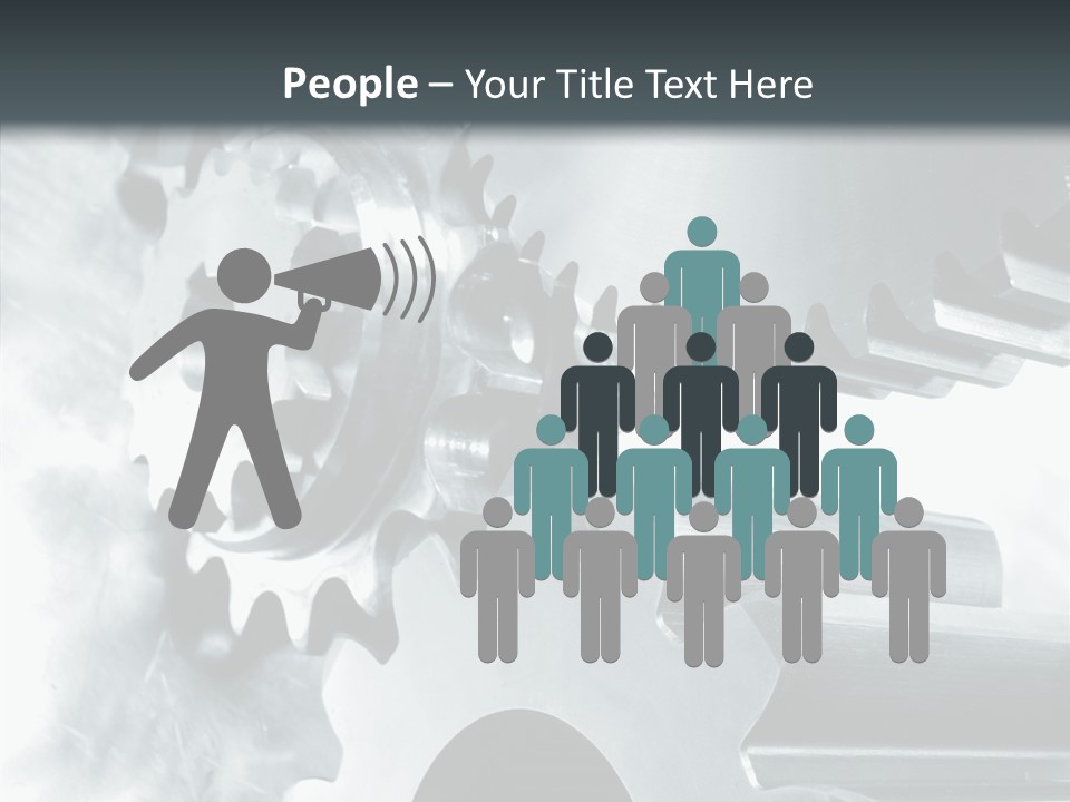 Profe Ional Itting People PowerPoint Template