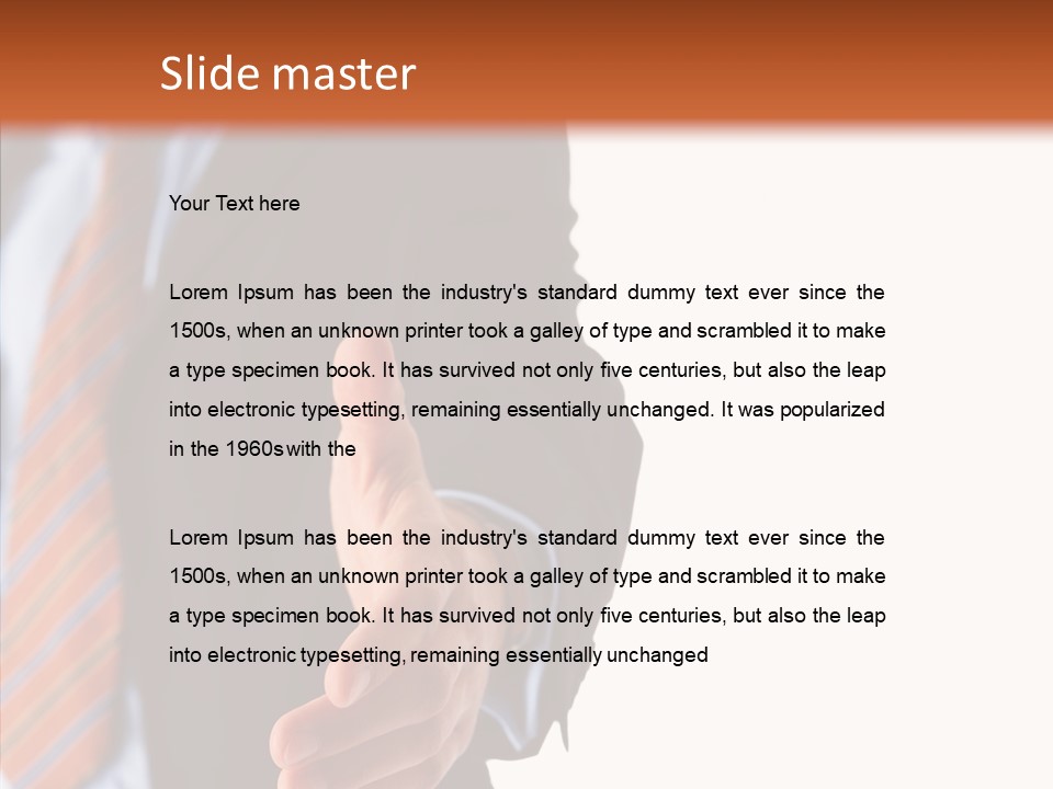 Office Room Itting PowerPoint Template