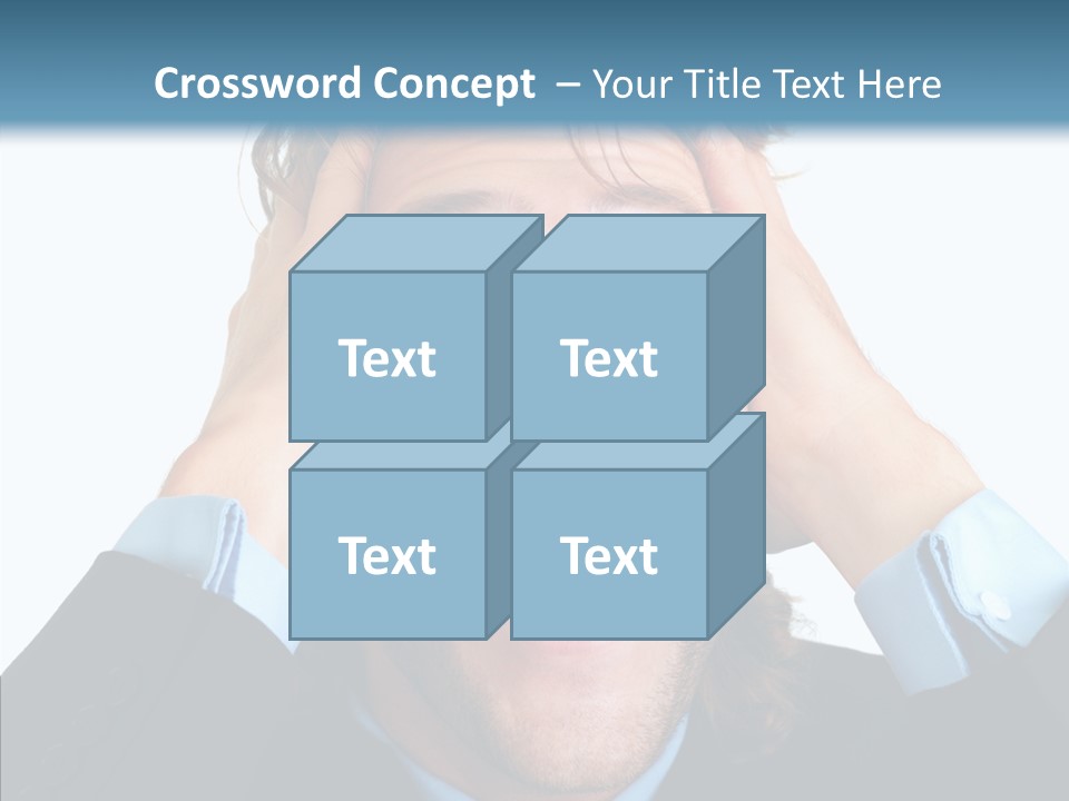 Writing Toon Human PowerPoint Template