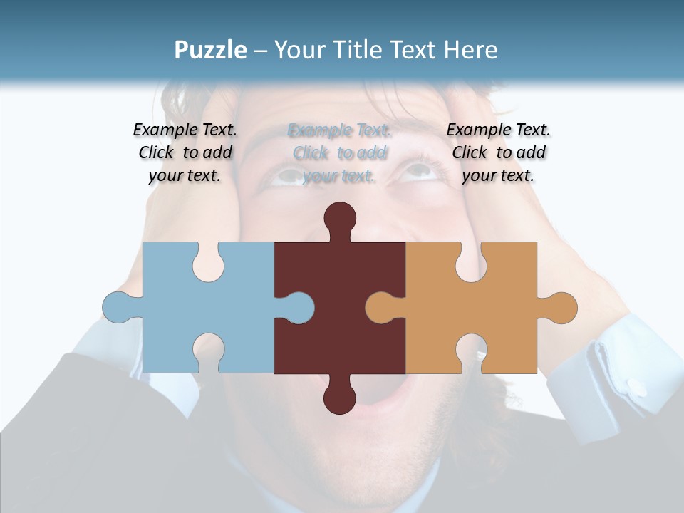 Writing Toon Human PowerPoint Template