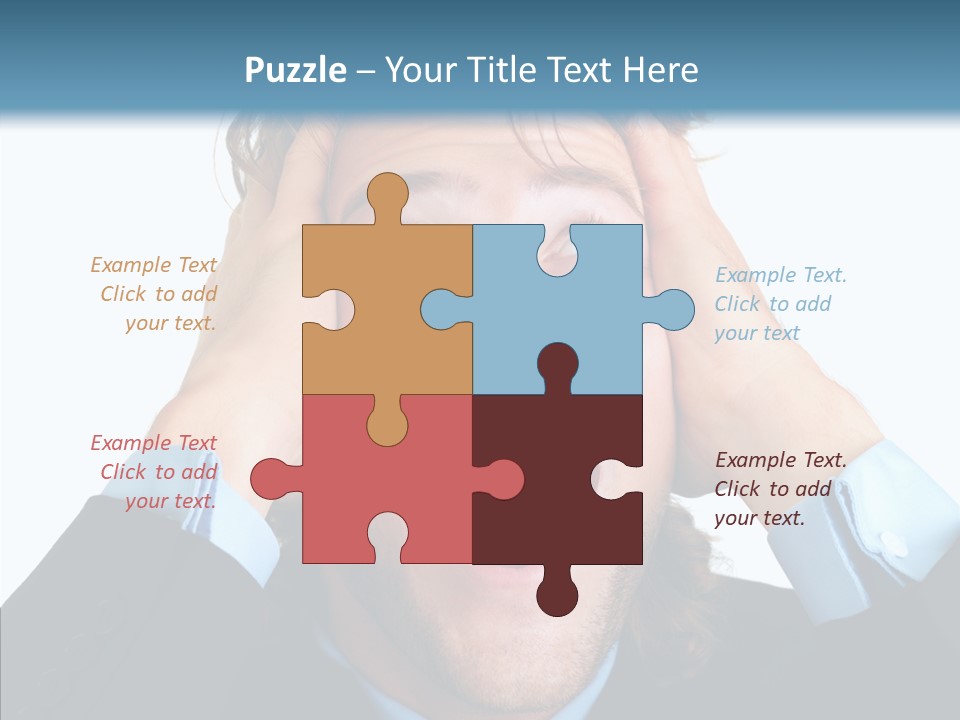 Writing Toon Human PowerPoint Template