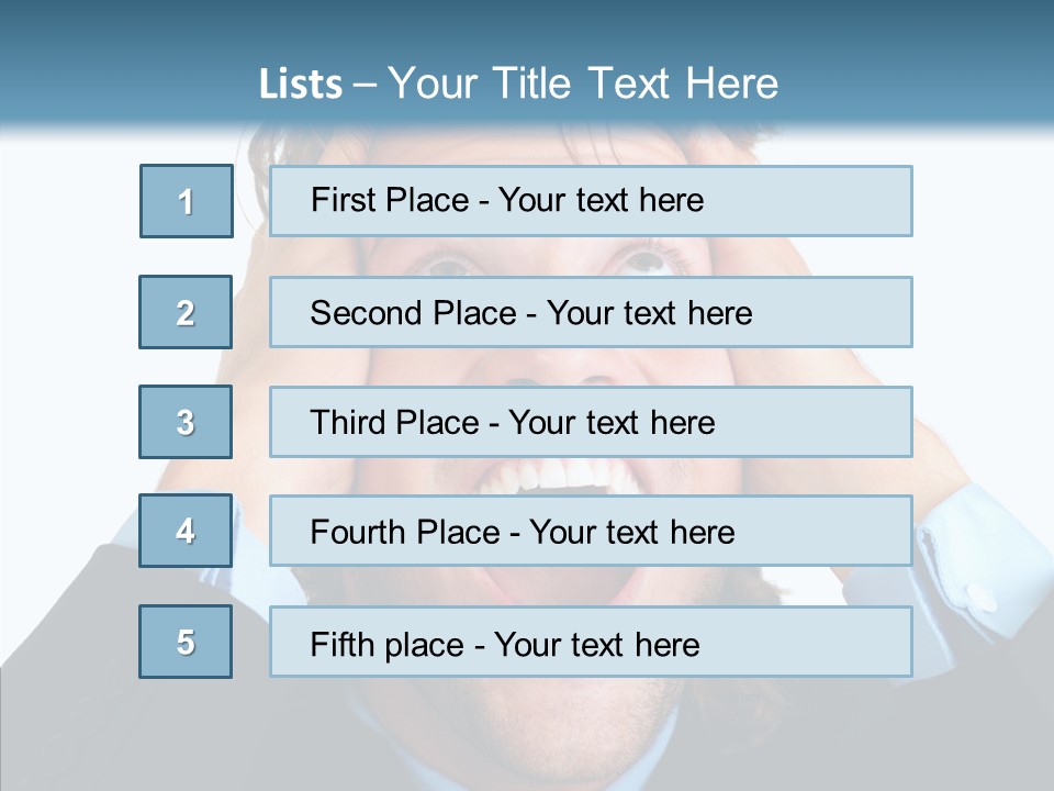 Writing Toon Human PowerPoint Template