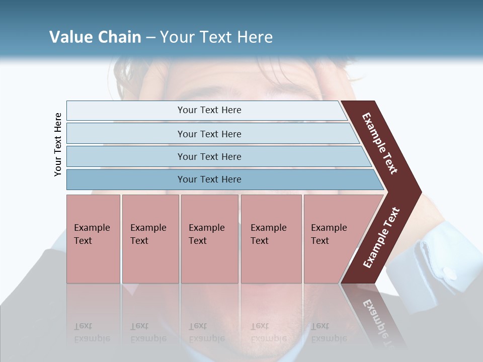 Writing Toon Human PowerPoint Template