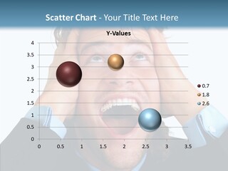 Writing Toon Human PowerPoint Template