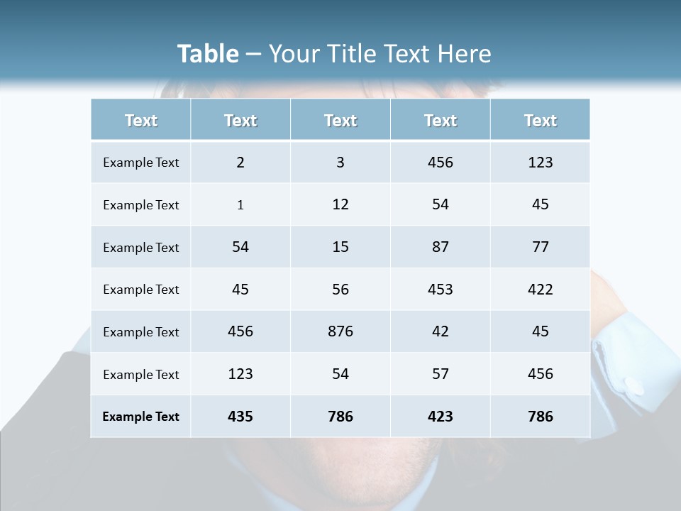 Writing Toon Human PowerPoint Template
