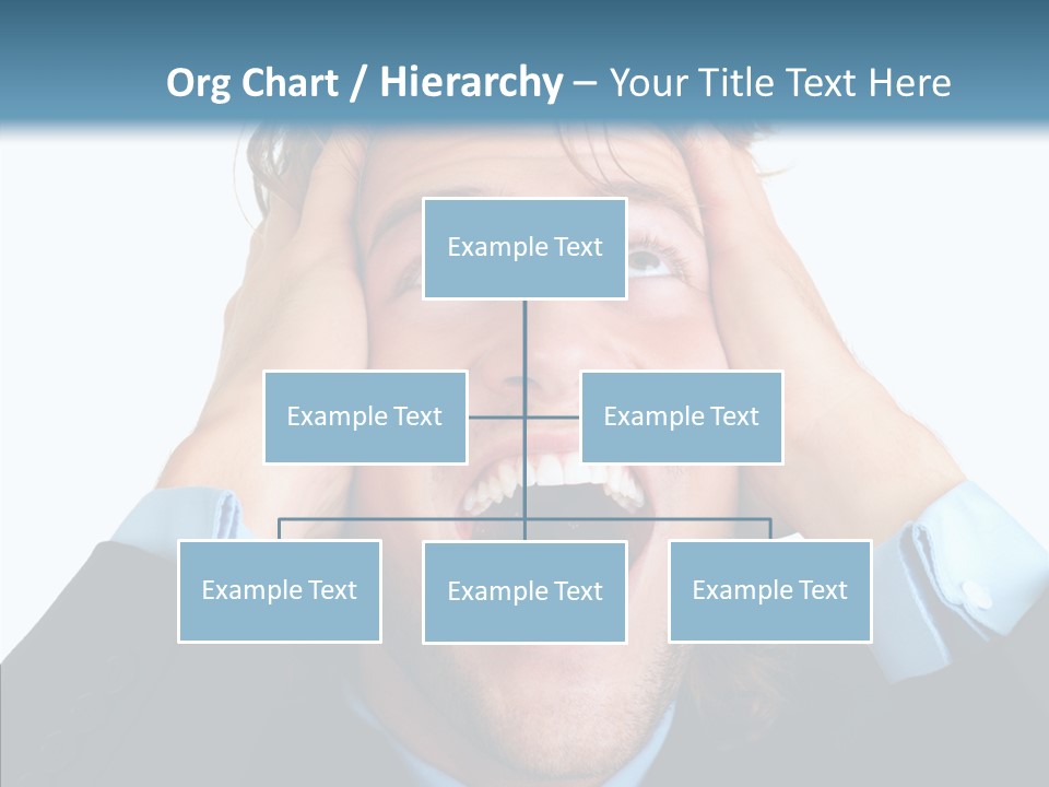 Writing Toon Human PowerPoint Template