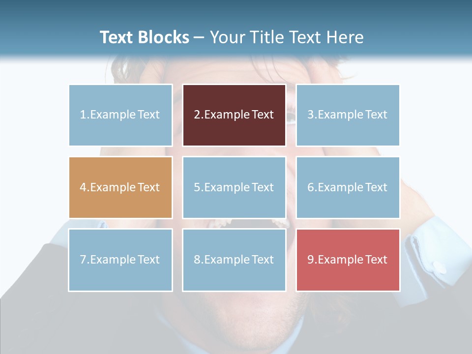 Writing Toon Human PowerPoint Template