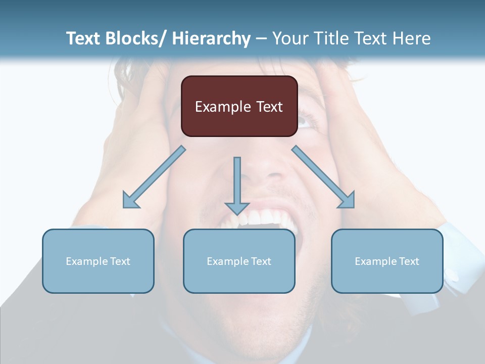 Writing Toon Human PowerPoint Template