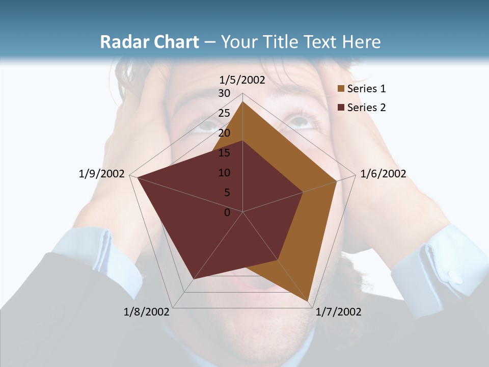 Writing Toon Human PowerPoint Template