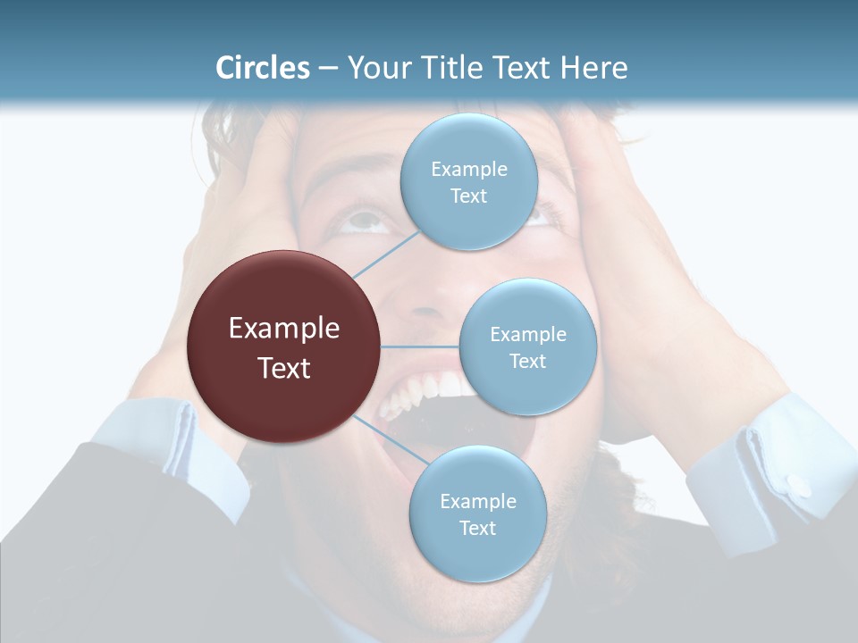 Writing Toon Human PowerPoint Template