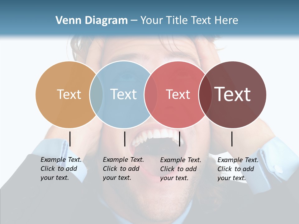 Writing Toon Human PowerPoint Template