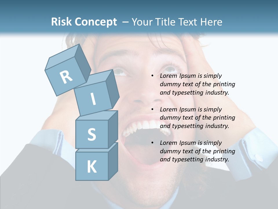 Writing Toon Human PowerPoint Template