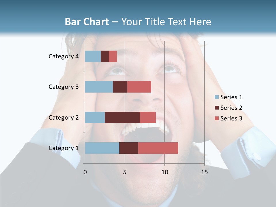 Writing Toon Human PowerPoint Template