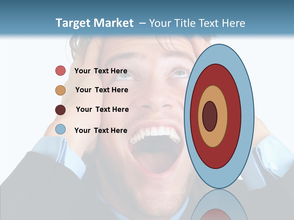 Writing Toon Human PowerPoint Template