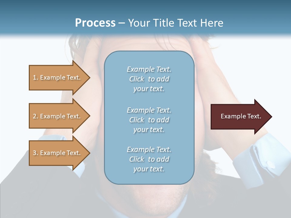 Writing Toon Human PowerPoint Template