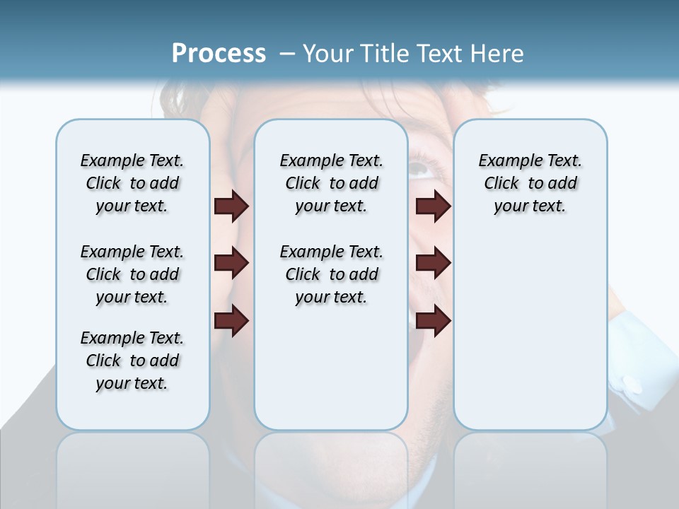 Writing Toon Human PowerPoint Template