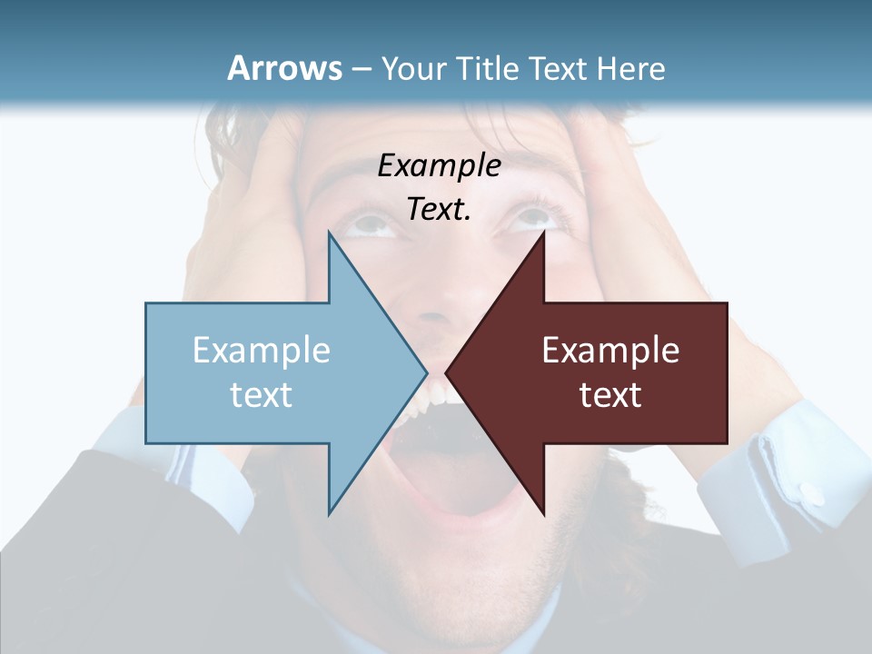 Writing Toon Human PowerPoint Template