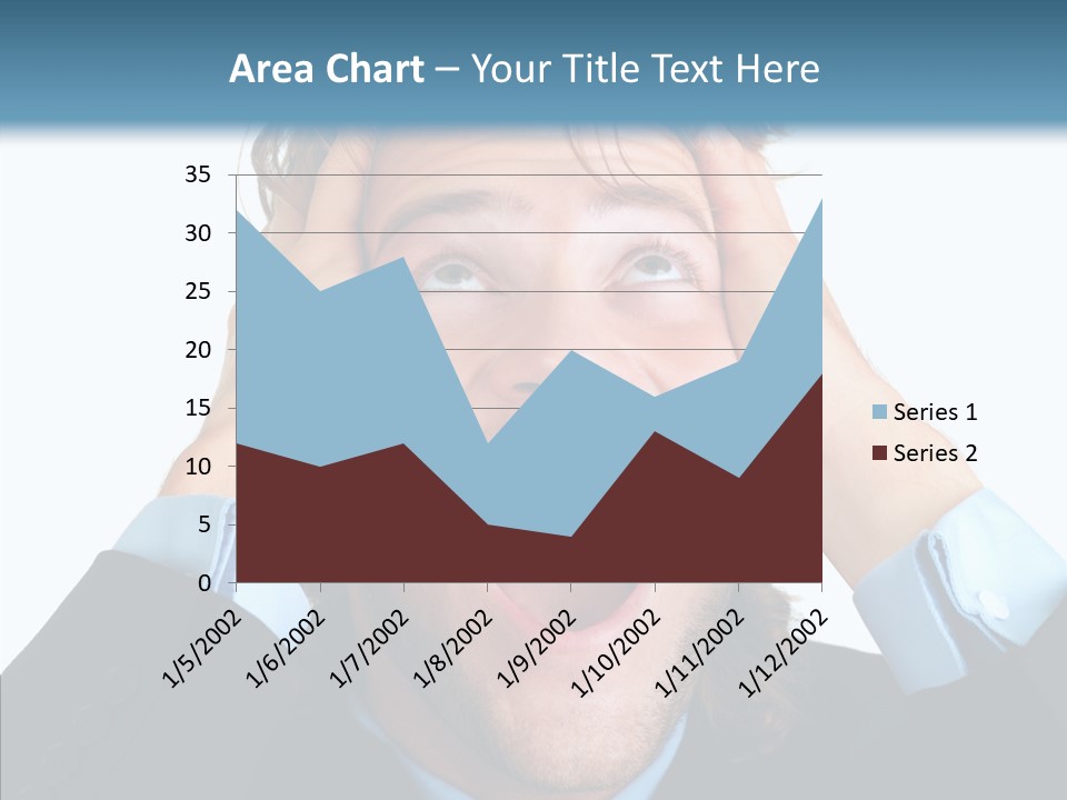 Writing Toon Human PowerPoint Template