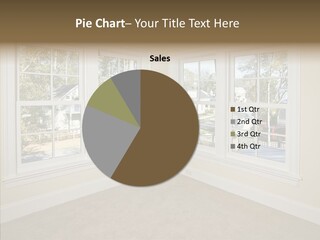 Chandelier Modern Tan PowerPoint Template