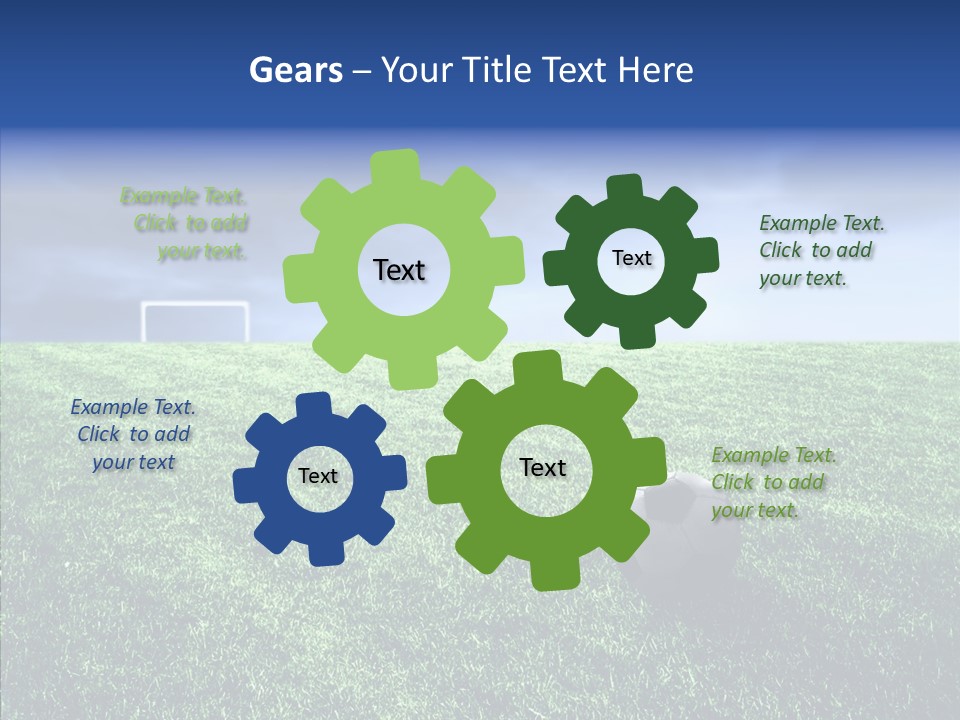 Soccer Epic Ball PowerPoint Template