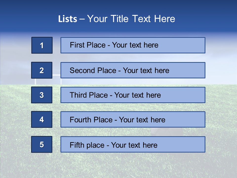 Soccer Epic Ball PowerPoint Template