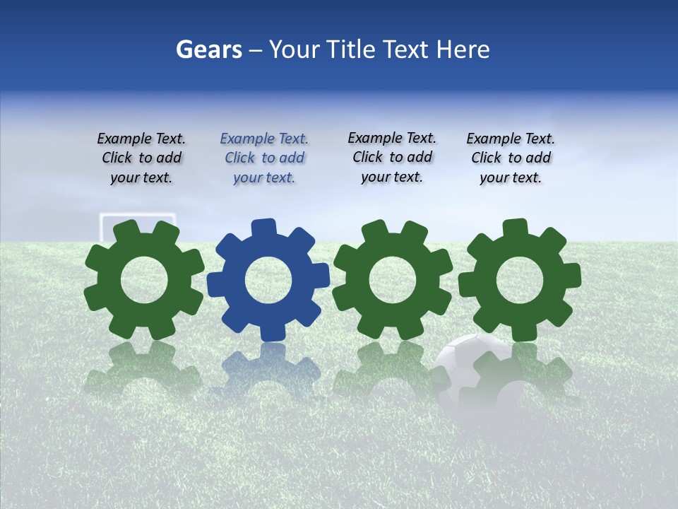 Soccer Epic Ball PowerPoint Template