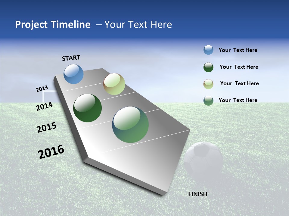 Soccer Epic Ball PowerPoint Template