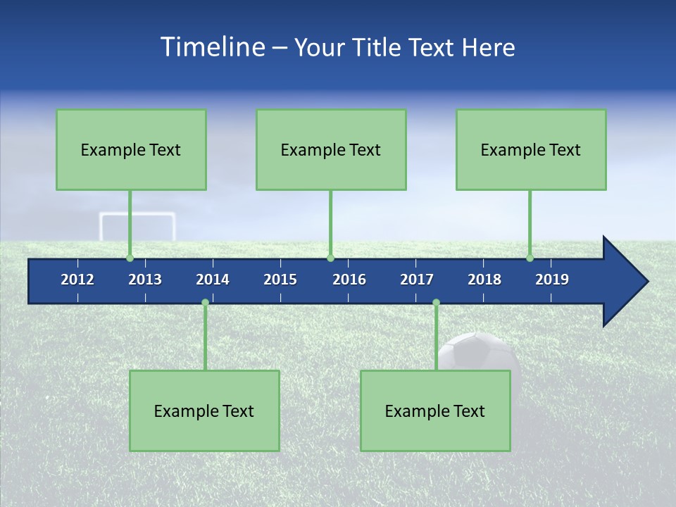 Soccer Epic Ball PowerPoint Template