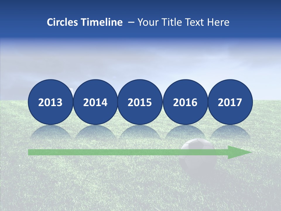 Soccer Epic Ball PowerPoint Template