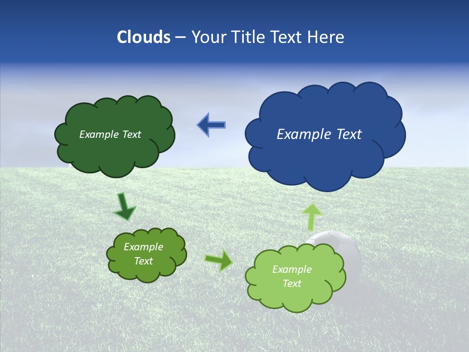 Soccer Epic Ball PowerPoint Template