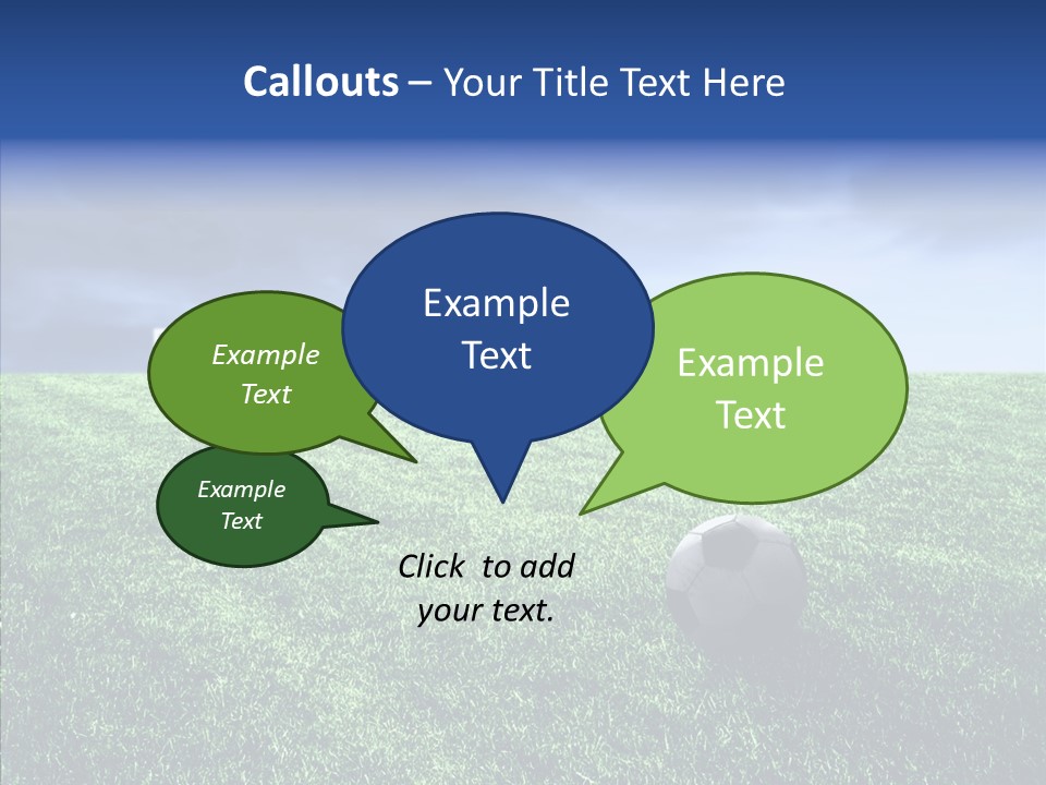Soccer Epic Ball PowerPoint Template