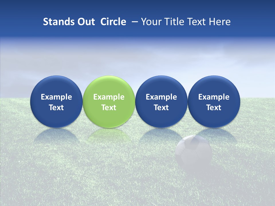 Soccer Epic Ball PowerPoint Template