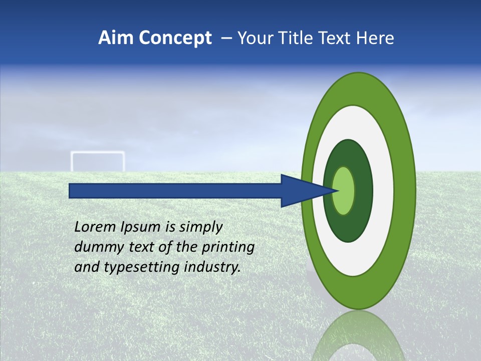 Soccer Epic Ball PowerPoint Template